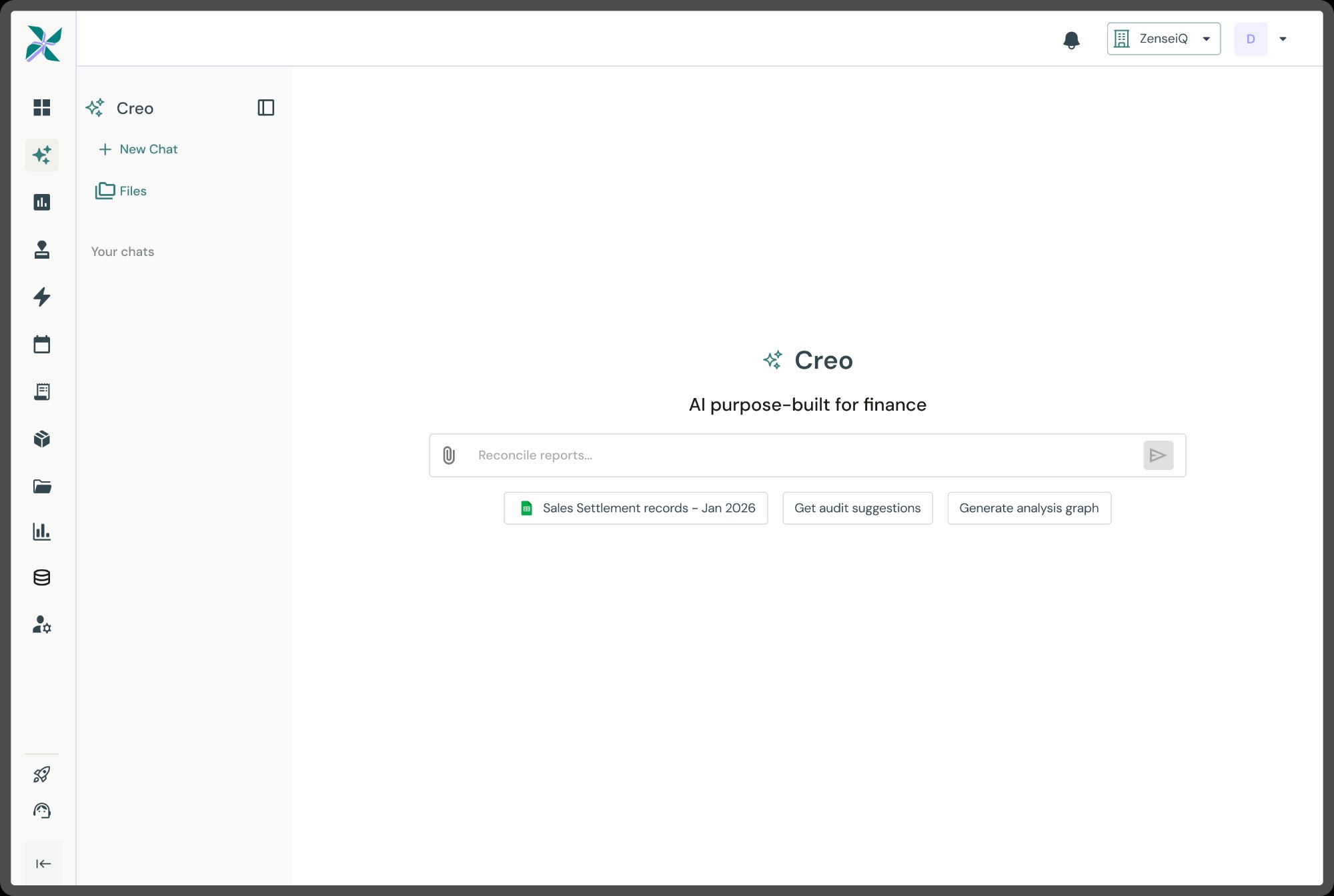 Creo AI Finance Analyst